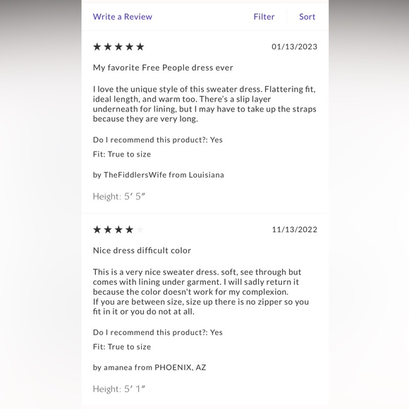 Free People Changing Tides Sweater Dress - Picture 9 of 9